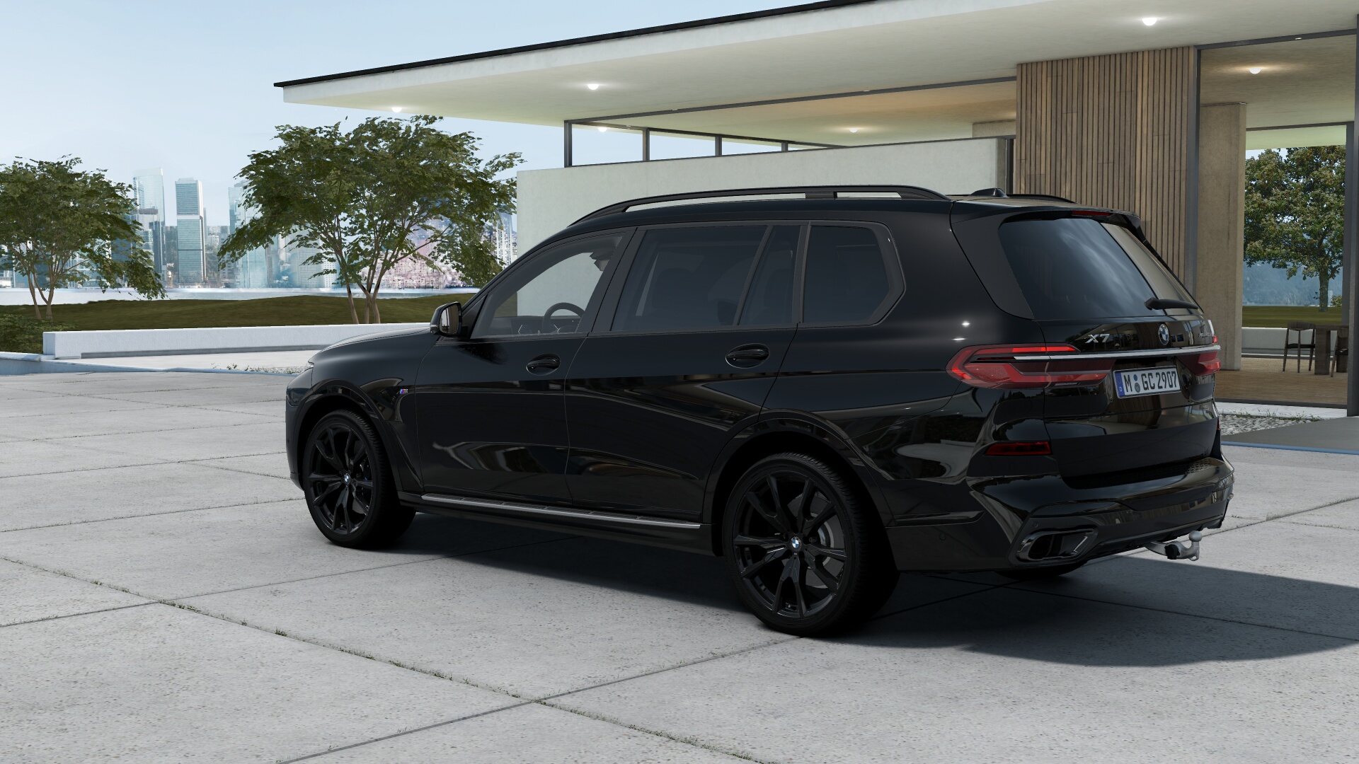 BMW X7 40d xDrive Msport | FACELIFT | SKLADEM | nové české auto ihned k předání | nejoblíbenější velké SUV s naftovým motorem 340 koní | černá Sapphire s černou kůží | super výbava | skvělá cena | nákup online | AUTOiBUY.com